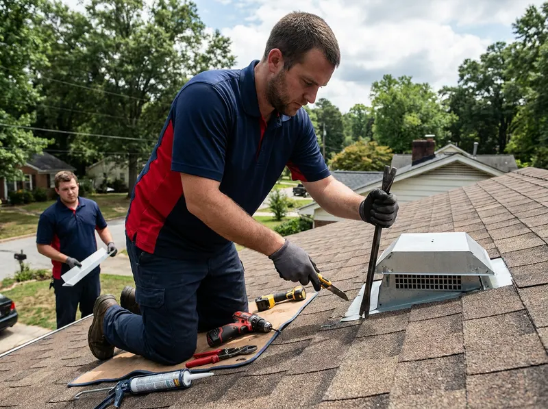 Attic Roof Ventilation Repair in Raleigh, NC